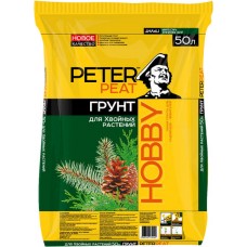 Грунт для хвойных растений Peter Peat Hobby, 50 л